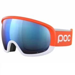 Masque De Ski POC Fovea Clarity Comp + Fluorescent Orange/Hydrogen White/Spektris Blue