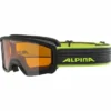 Masque De Ski Alpina Scarabeo Junior Black Neon DH Orange -Equipment De Ski Soldes 1 A7258132 Main
