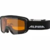 Masque De Ski Alpina Scarabeo S Black DH Orange -Equipment De Ski Soldes 1 A7262131 Main