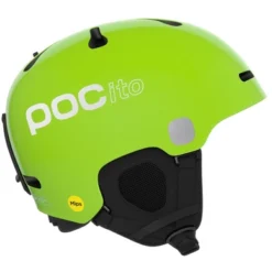 Casque De Ski POC Kids POCito Fornix MIPS Fluorescent Yellow Green -Equipment De Ski Soldes 10473 POCitoFornixMIPS 8234 FluorescentYellow Green 0003 1200x