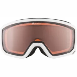 Masque De Ski Alpina Scarabeo S White QH Rubyred -Equipment De Ski Soldes 2 A7260011 F