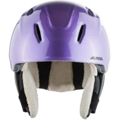 Casque De Ski Alpina Girls Carat Lx Flip Flop Purple -Equipment De Ski Soldes 3 6936696