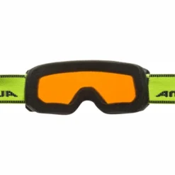 Masque De Ski Alpina Scarabeo Junior Black Neon DH Orange -Equipment De Ski Soldes 3 A7258132 R