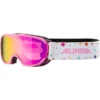 Masque De Ski Alpina Pheos Jr. Q-Lite Rose Matt -Equipment De Ski Soldes 3455805