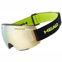 Masque De Ski HEAD F-Lyt Size M Lime / Black -Equipment De Ski Soldes 394352 F LYT lime black xxx 3 DL 1