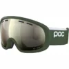 Masque De Ski POC Unisexe Fovea Mid Clarity Epidote Green/Clarity Define/Spektris Ivory