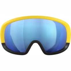 Masque De Ski POC Unisexe Fovea Mid Clarity Comp Aventurine Yellow/Uranium Black/ Spektris Blue -Equipment De Ski Soldes 40409 8457 3