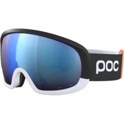 Masque De Ski POC Unisexe Fovea Mid Clarity Comp + Uranium Black/Hydrogen White/Spektris Blue
