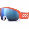 Masque De Ski POC Unisexe Fovea Mid Clarity Comp + Fluorescent Orange/Hydrogen White/Spektris Blue -Equipment De Ski Soldes 40411 8453 1