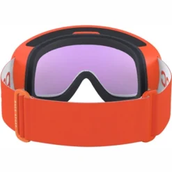 Masque De Ski POC Unisexe Fovea Mid Clarity Comp + Fluorescent Orange/Hydrogen White/Spektris Blue -Equipment De Ski Soldes 40411 8453 4