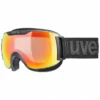 Masque De Ski Uvex Downhill 2000 S V Black Mat / Rainbow -Equipment De Ski Soldes 4043197318127