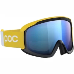 Masque De Ski POC Unisexe Opsin Clarity Comp Aventurine Yellow/Uranium Black/ Spektris Blue -Equipment De Ski Soldes 40802 8457 2