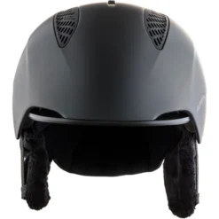 Alpina Casque De Ski Grand Black Matt -Equipment De Ski Soldes 9861743