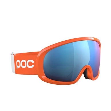 Masque De Ski POC Fovea Mid Clarity Comp Fluorescent Orange / Spektris Blue 5 Masque De Ski POC Fovea Mid Clarity Comp Fluorescent Orange / Spektris Blue – Image 3