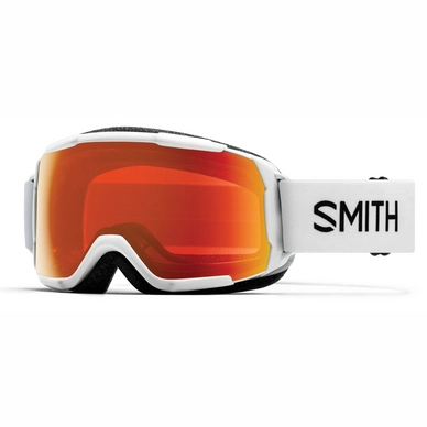 Masque De Ski Smith Grom Junior White / ChromaPop Everyday Red Mirror 3 Masque De Ski Smith Grom Junior White / ChromaPop Everyday Red Mirror