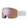 Masque De Ski Smith I/O Mag White Vapor / ChromaPop Everyday Rose Gold / ChromaPop Storm Rose Flash