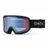 Masque De Ski Smith Frontier Black / Blue Sensor Mirror