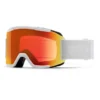 Masque De Ski Smith Squad White Vapor / ChromaPop Photochromic Red Mirror / Yellow
