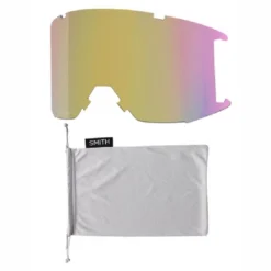 Masque De Ski Smith Squad XL Lilac Tropics / Chromapop Sun Red Mirror / Storm Yellow Flash -Equipment De Ski Soldes M00675032996K 06 1