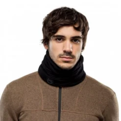 Cache-cou Buff Midweight Merino Solid Black 5 Cache-cou Buff Midweight Merino Solid Black -Equipment De Ski Soldes Midweight20Merino20Wool20Tubular20Black2