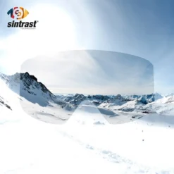 Masque De Ski Sinner Olympia + Matte Black Double Red Sintrast -Equipment De Ski Soldes SIGO 187 75A H58 16 1