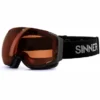 Masque De Ski Sinner Emerald Matte Black Double Orange Vent -Equipment De Ski Soldes SIGO 193 10 01