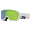 Masque De Ski Giro Cruz White Wordmark Loden Green 22
