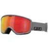 Masque De Ski Giro Ringo Grey Wordmark Vivid Ember -Equipment De Ski Soldes Skibril Giro Ringo Grey Wordmark Vivid Ember