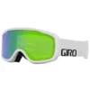 Masque De Ski Giro Roam White Wordmark Loden Green -Equipment De Ski Soldes Skibril Giro Roam White Wordmark Loden Green