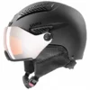 Casque De Ski Uvex Hlmt 600 Visor Black Mat 1 Casque De Ski Uvex Hlmt 600 Visor Black Mat -Equipment De Ski Soldes Skihelm20Uvex20Hlmt2060020Visor20Black20Mat 21