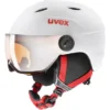 Casque De Ski Uvex Junior Visor Pro White Red Mat -Equipment De Ski Soldes csm 3453271 ae648b87f6