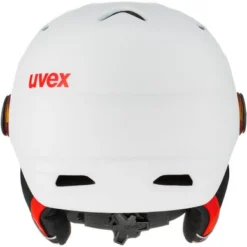 Casque De Ski Uvex Junior Visor Pro White Red Mat -Equipment De Ski Soldes csm 3460676 e0b726a0db