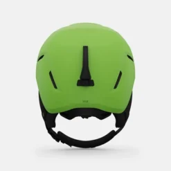 Masque De Ski Giro Junior Spur Matte Bright Green -Equipment De Ski Soldes giro spur snow helmet matte bright green back