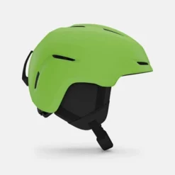 Masque De Ski Giro Junior Spur Matte Bright Green -Equipment De Ski Soldes giro spur snow helmet matte bright green right