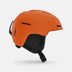 Casque De Ski Giro Junior Spur Matte Bright Orange -Equipment De Ski Soldes giro spur snow helmet matte bright orange right