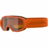 Masque De Ski Alpina Kids Piney Pumpkin Matt Orange